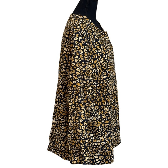 Who What Wear Animal Print Jacket - 1X - Picture 8 of 11